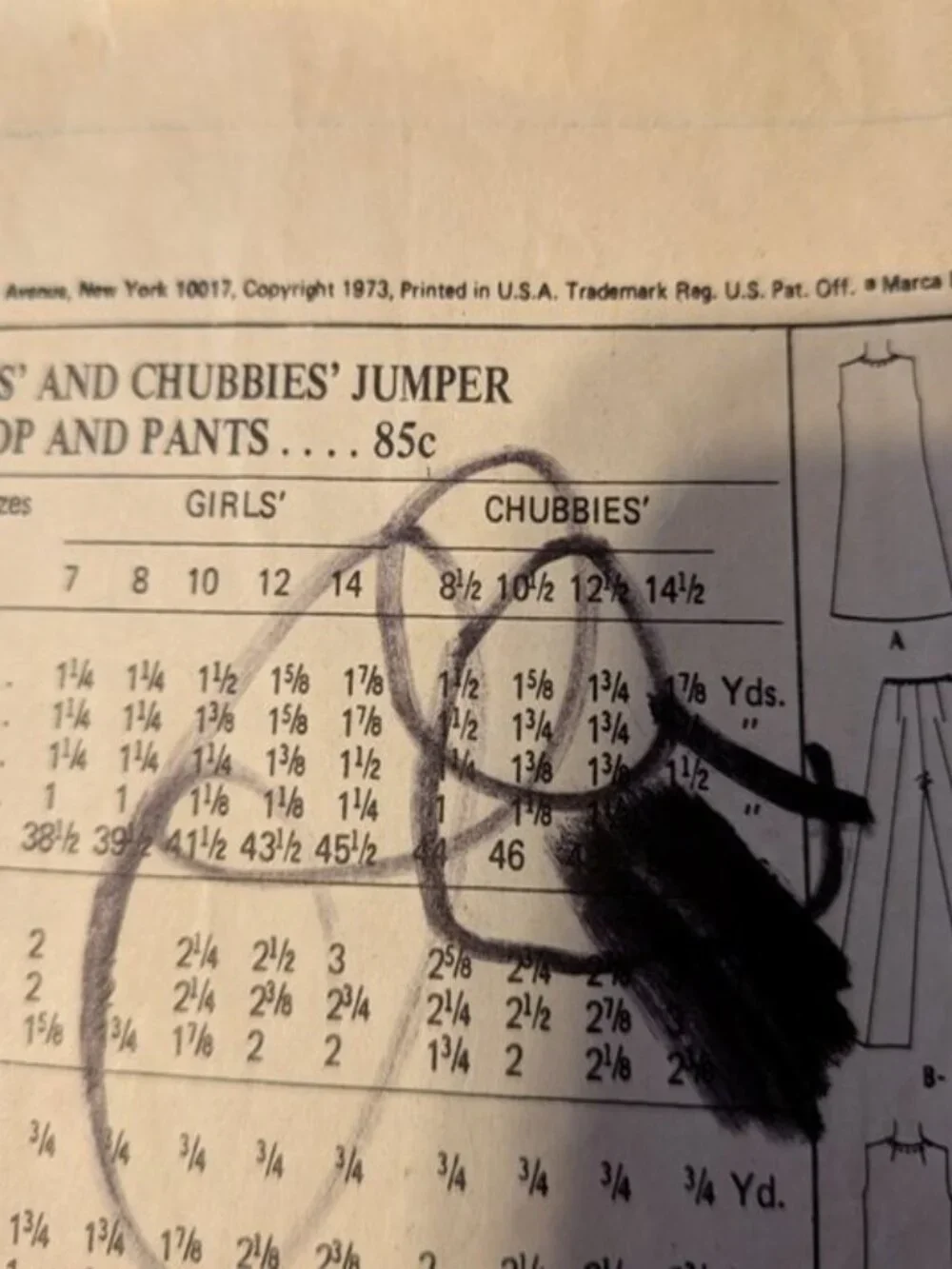 McCall's 3656 Jumper, Top, Pants sewing pattern